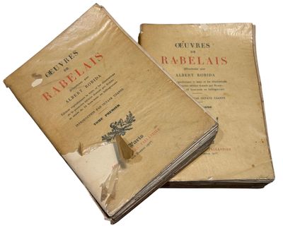 [ROBIDA (Albert)] RABELAIS (François).