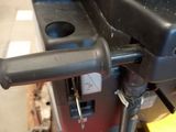 a close up of the handle of a machine