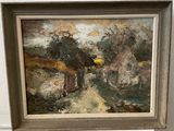 une image d'un tableau sur le mur d'une maison