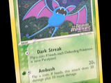 une carte sur laquelle figure l'image d'une chauve-souris