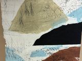 une photo d'une œuvre d'art accrochée au mur