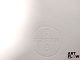 an image of a close up of a business card with a cross on it