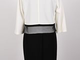 a black and white dress on a mannequin mannequin mannequin mannequin mannequin mannequin mannequin mannequin mann