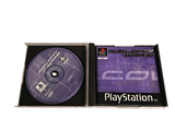 a cd in a box with a purple cover