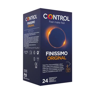 CONTROL - 24 Préservatifs Finissimo Original - Ultra fins 0.…