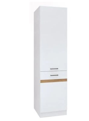 Colonne de cuisine 2 Portes ouverture gauche JUNONA- Blanc b…