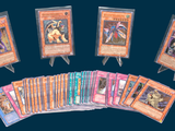 a lot of cards that are sitting on a table