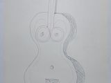 an image of a drawing of a woman with a guitar