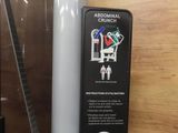 a sign on the side of a shower stall telling people how to use the shower