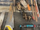 many tools that are laying out on a table