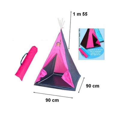 Tipi, tente pour enfants avec sac de rangement Neuf.