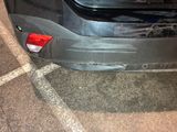 a close up of the rear end of a car