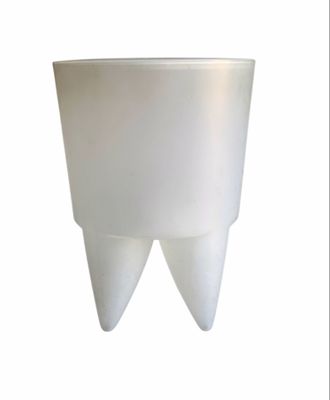 an image of a white toothbrush holder on a white background