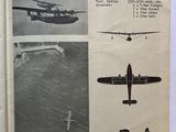 a book with pictures of airplanes flying in the sky
