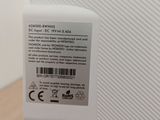 a close up of a white box with a label on it
