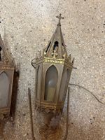 Paire de lanternes de procession de style néogothique en mét… (photo 3)