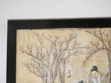 a picture of a painting on the wall of a room