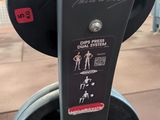 a close up view of a gym equipment rack