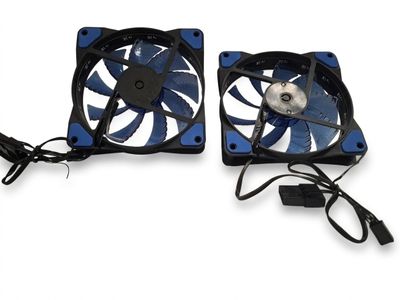 Lot de 2 - Ces deux ventilateurs pour ordinateur possèdent d…