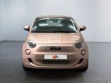 a small car that is parked in a room