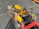 a pile of tools sitting on top of a pallet