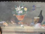 une image d'un tableau sur le mur d'une pièce
