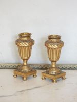 PAIRE DE CASSOLLETTES formant bougeoir en bronze ciselé et d… (photo 6)