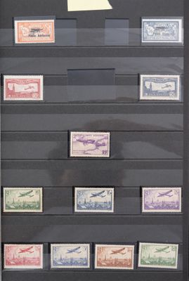 une photo d'une collection de timbres exposée dans une vitrine