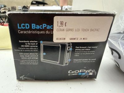 Écran tactile GoPro LCD Touch BacPac, en boîte