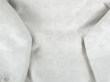 an image of a close up of a white scarf