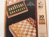a box that has a chess set in it