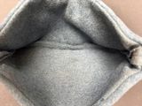 a close up view of the inside of a bag