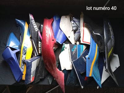 Caches latéraux + flancs de carenage, diverses marque…