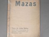 an old book with the title mazas written on it