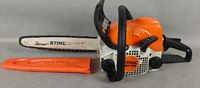 STIHL. Tronçonneuse thermique, modèle MS 170. (photo 2)