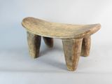 an image of a small wooden bench on a white background