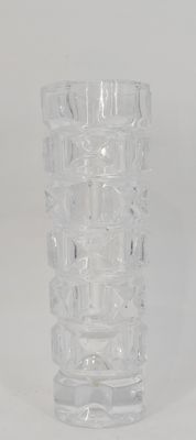 Vase en verre 2 petits accidents hauteur 22cm (Vente Judicia…