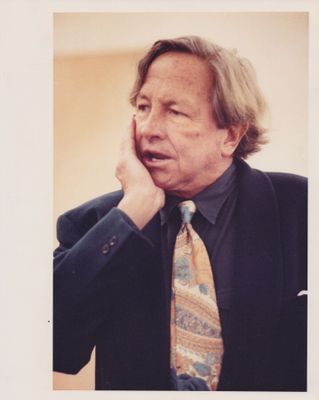 Dan Hardy. Robert Rauschenberg à Huston en 1991.