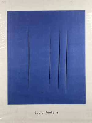 Lucio FONTANA (1899-1968), d'après, et NOUVELLES IMAGES édit…