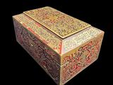 an image of a decorative box on a black background