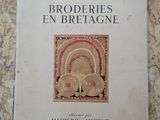 la couverture du livre *Broderies en Bretagne* de Jean de la Vagonde