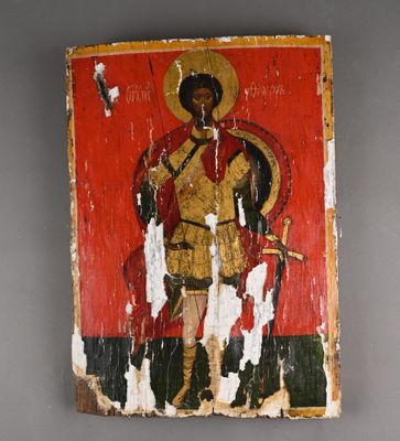 Ange du Seigneur Icône sur bois