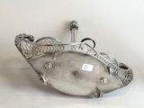 a silver object that is sitting on a table