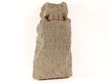 an image of a stone statue of a woman holding a baby