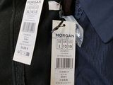 a label on a shirt that says morgan