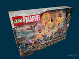 a box of legos with a picture of the characters on it