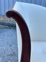 Méridienne dite pommier en acajou et placage d'acajou, piète… (photo 3)