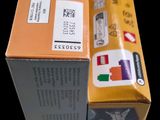a box of orange juice sitting next to a box of orange juice
