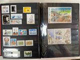 a picture of a book with a lot of stamps on it