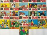 a lot of comics that are on the table